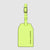 Address Tag in pelle con logo PQD inciso