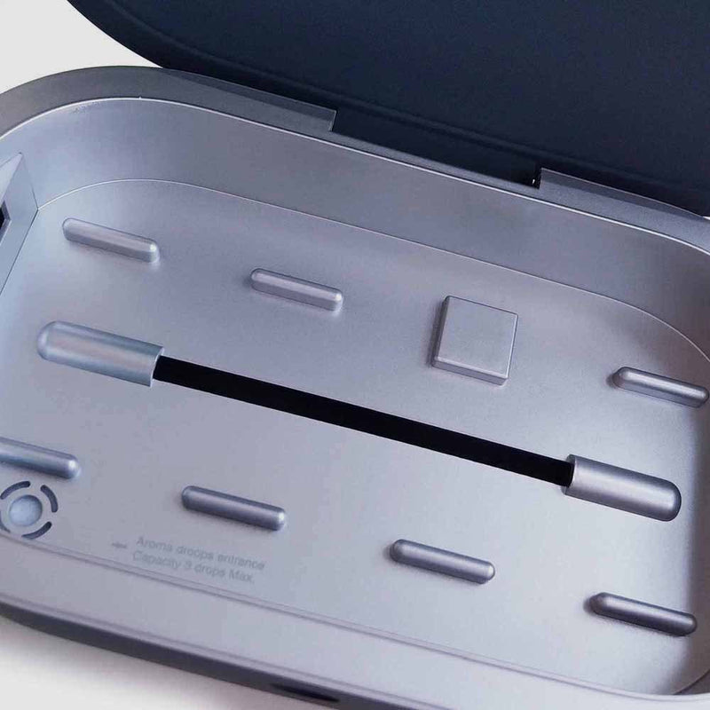UVC sterilizer with wireless charging