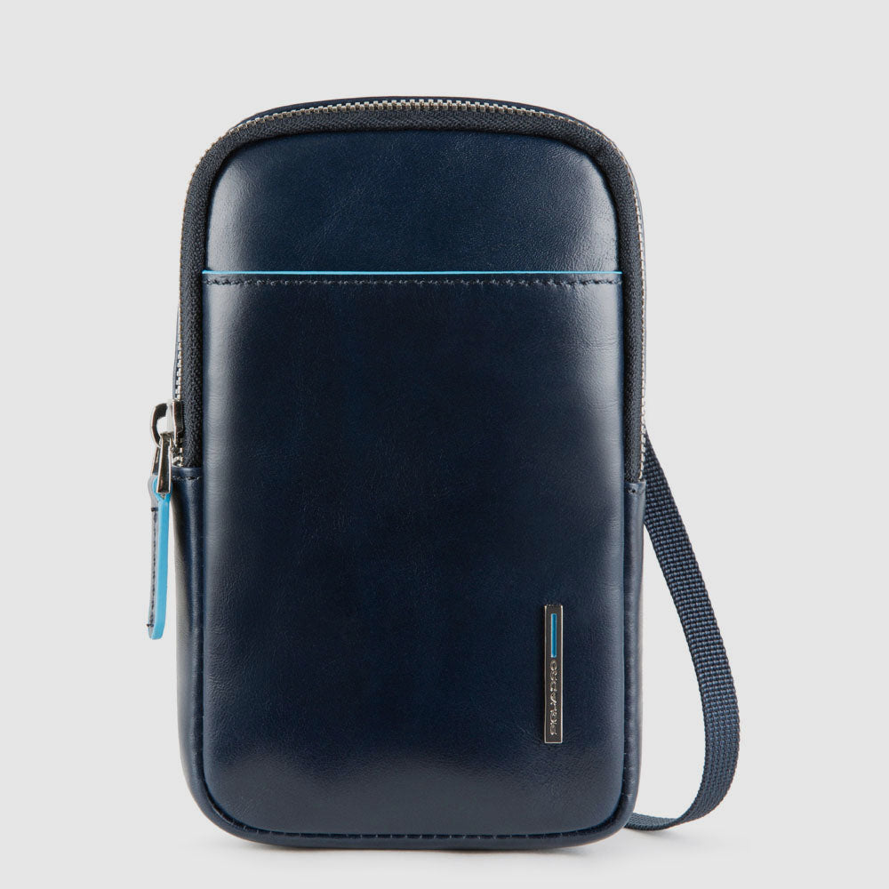 Smartphone men's neck strap wallet with credit