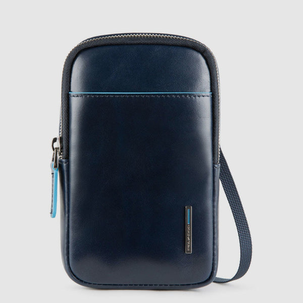 Smartphone men's neck strap wallet with credit