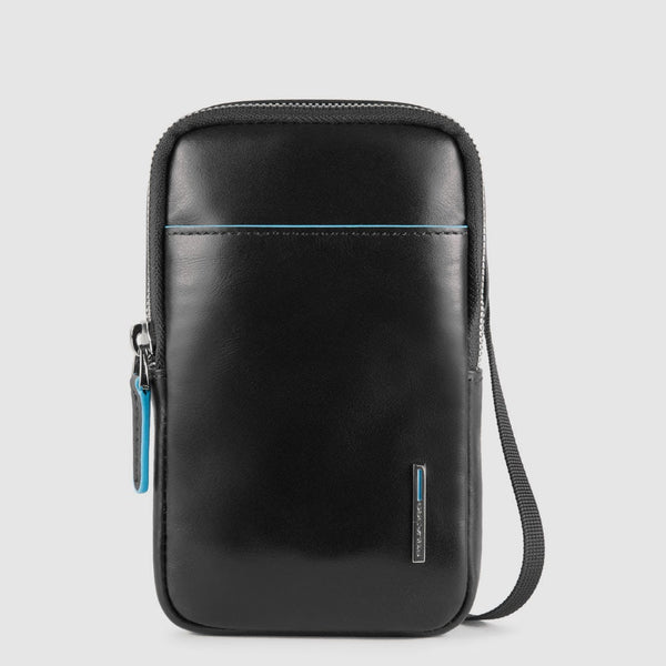 Smartphone men's neck strap wallet with credit