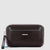 Wrist clutch bag with two dividers