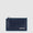 Slim clutch bag with removable shoulder strap