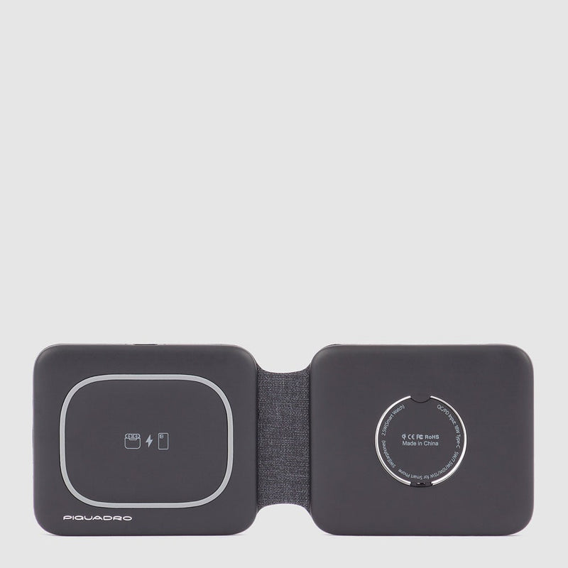 Wireless foldable charging station 3-in-1