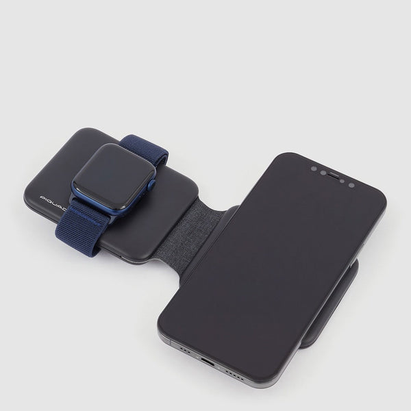 Wireless foldable charging station 3-in-1