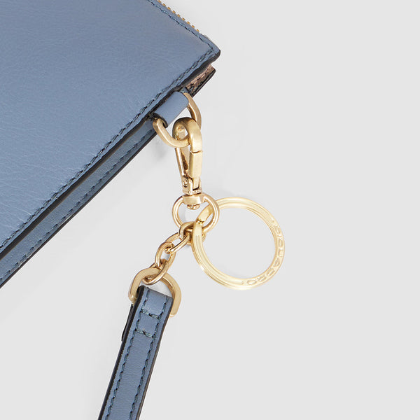 Zip-around clutch with iPad® compartment