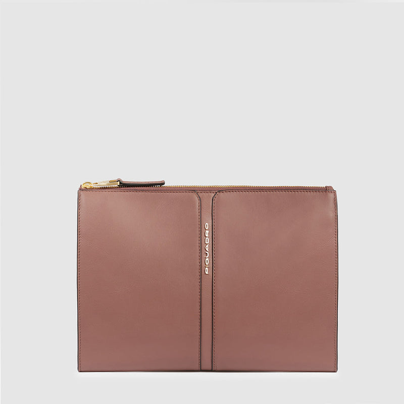 Zip-around clutch for laptop or iPad®Pro 12,9"