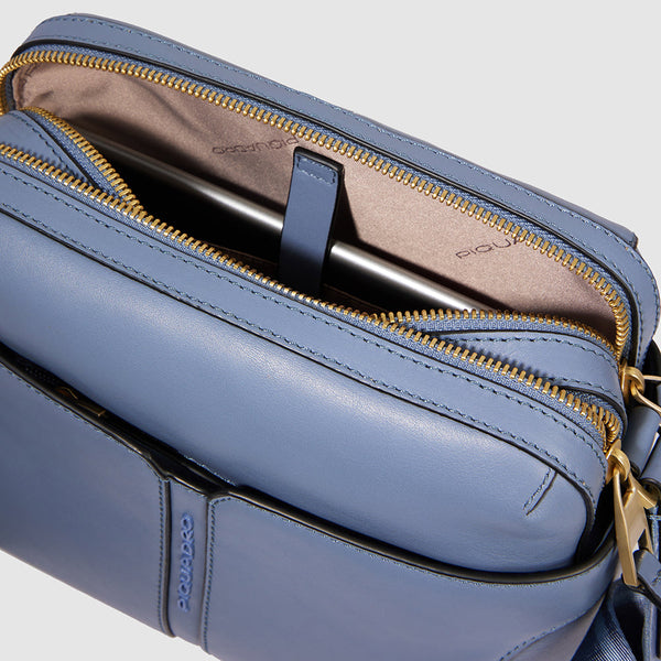 Women's crossbody bag with iPad®mini compartment