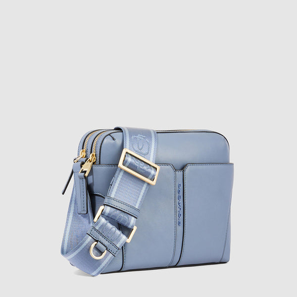 Women's crossbody bag with iPad®mini compartment
