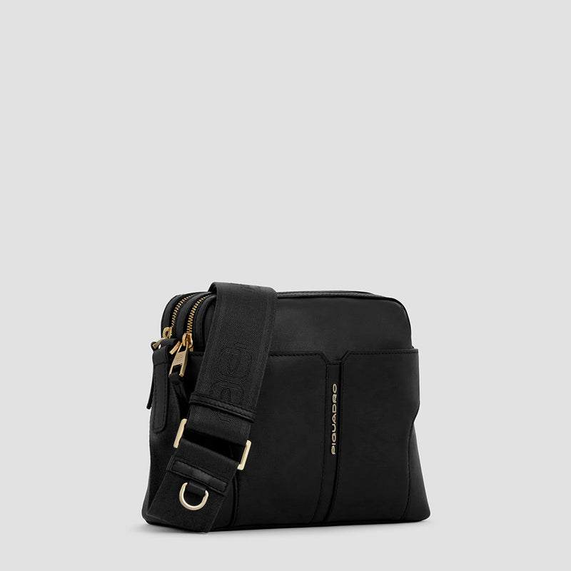 Women's crossbody bag with iPad®mini compartment
