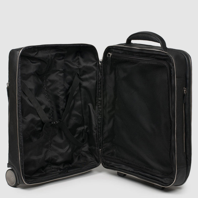 Cabin trolley with double computer and
