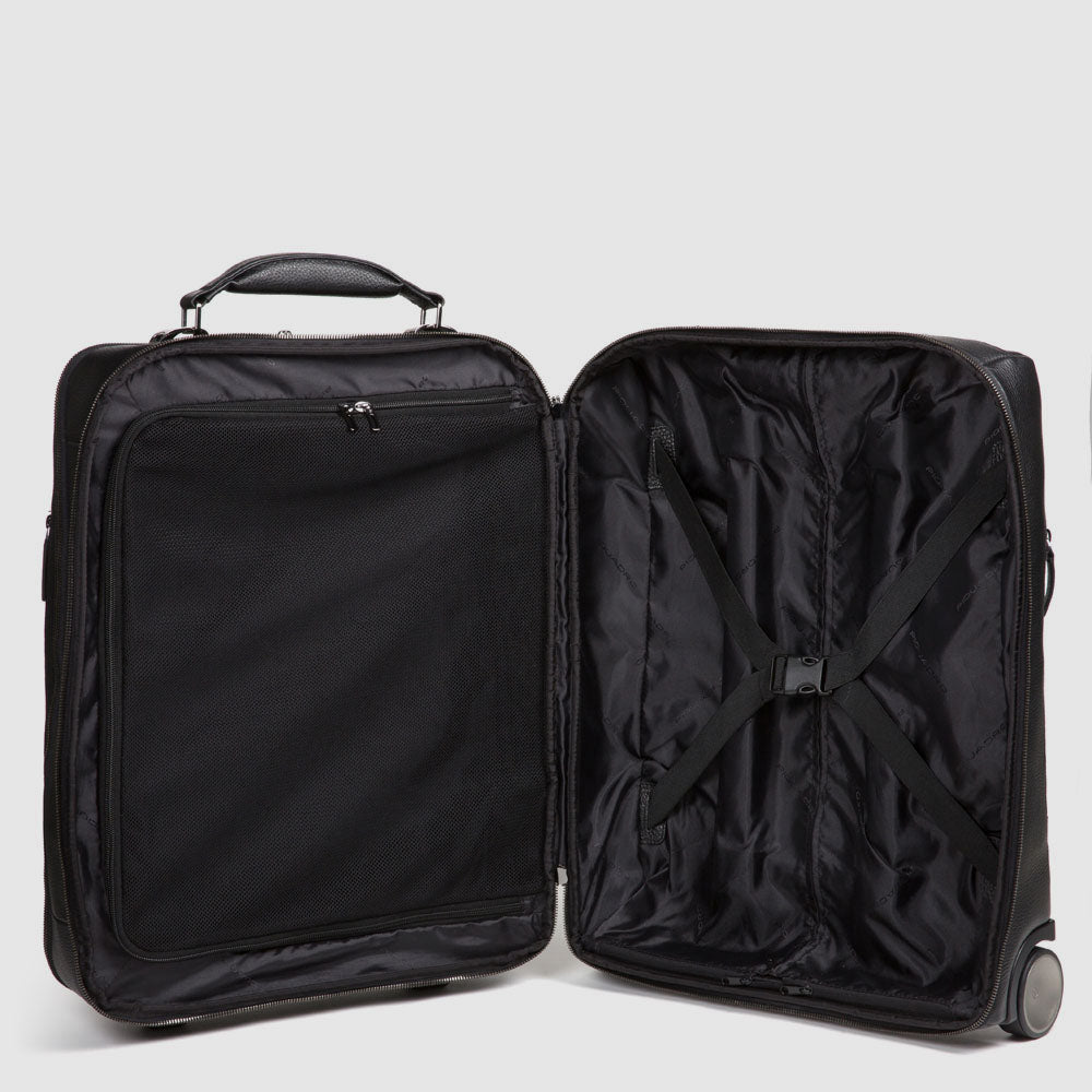 Cabin computer trolley with iPad® compartment,