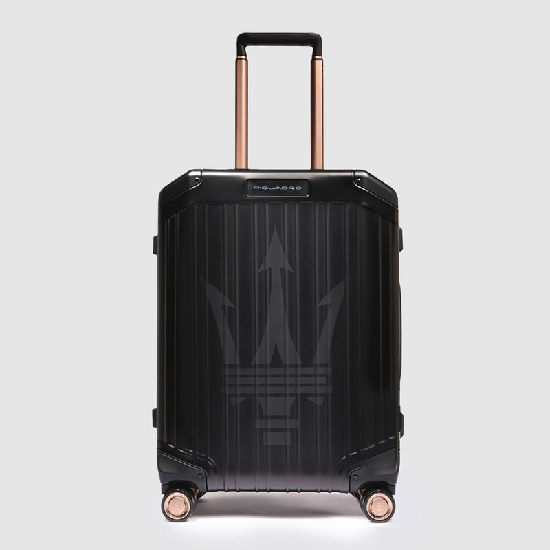 Slim, cabin hardside spinner Piquadro x Maserati