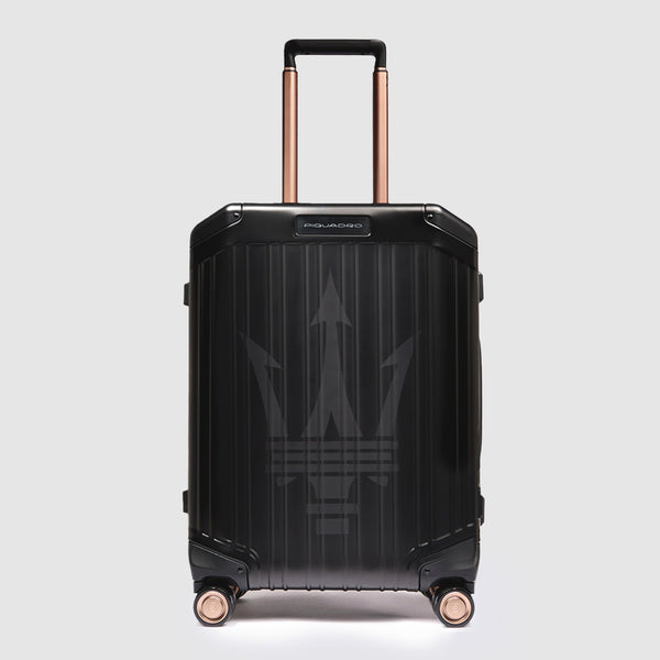 Slim, cabin hardside spinner Piquadro x Maserati