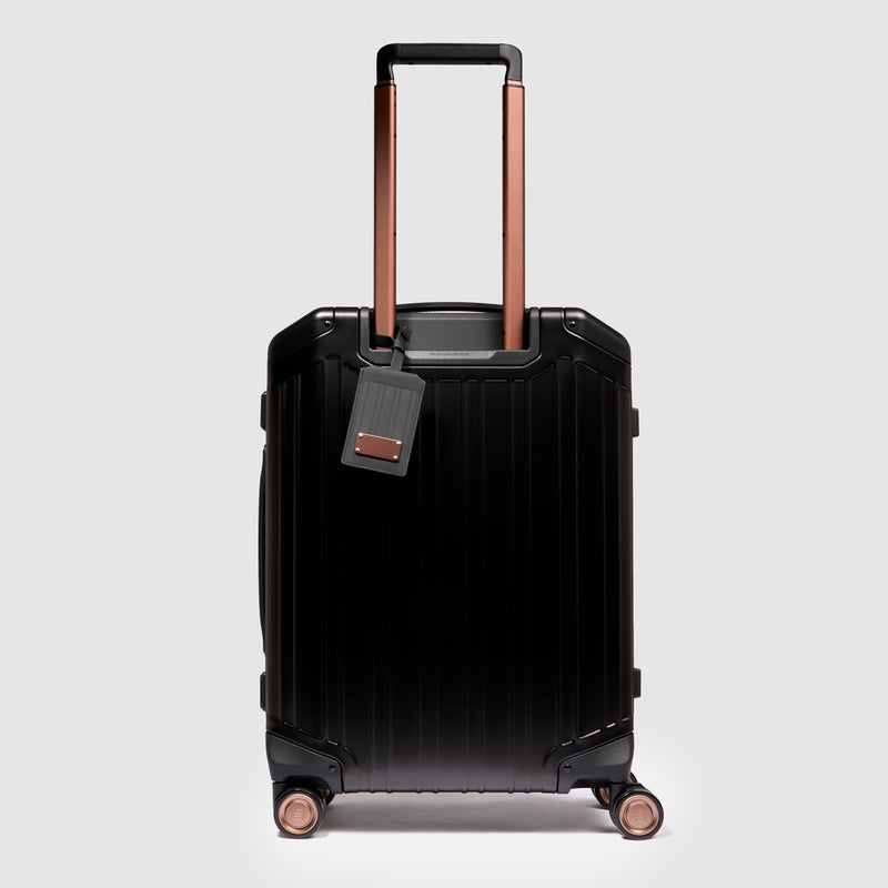 Slim, cabin hardside spinner Piquadro x Maserati