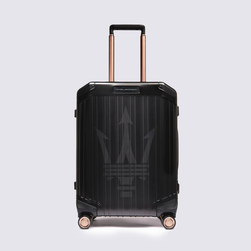 Slim, cabin hardside spinner Piquadro x Maserati