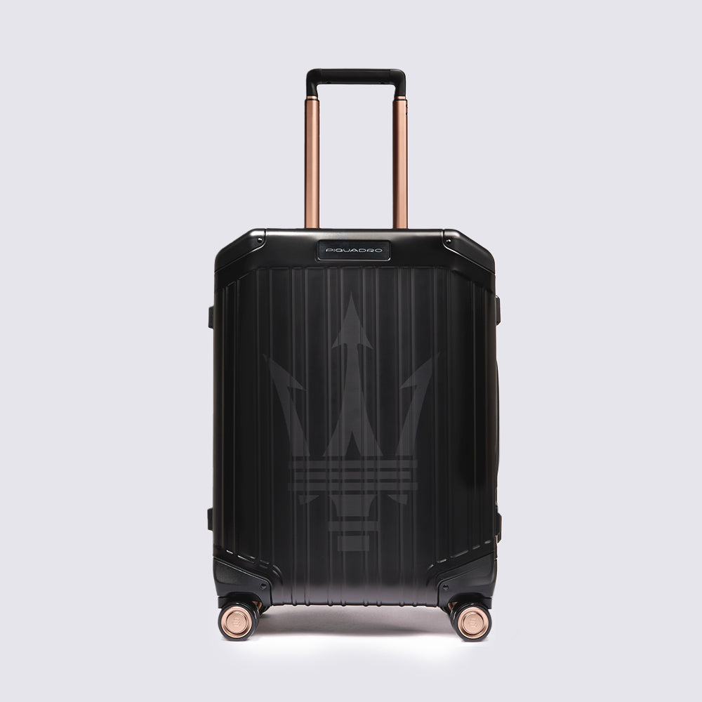 Slim, cabin hardside spinner Piquadro x Maserati