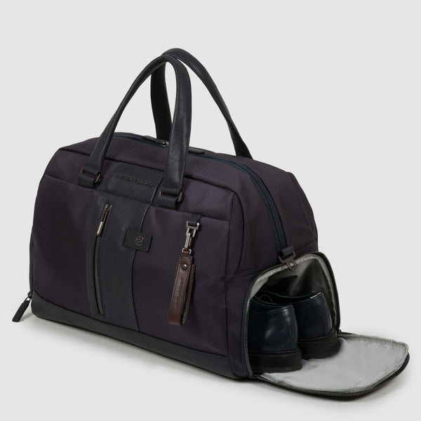 Travel bag with shoes compartment, trolley