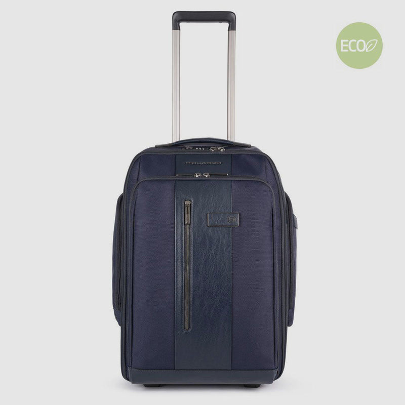 Cabin size laptop trolley backpack 15,6"