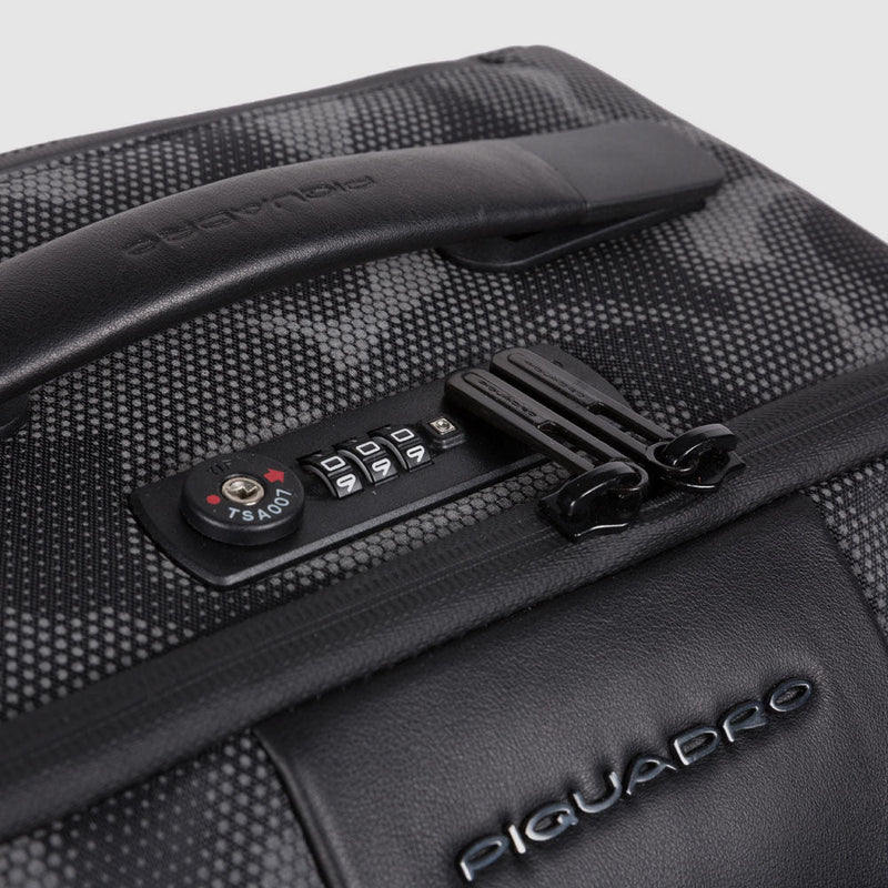 Cabin size laptop trolley backpack 15,6"
