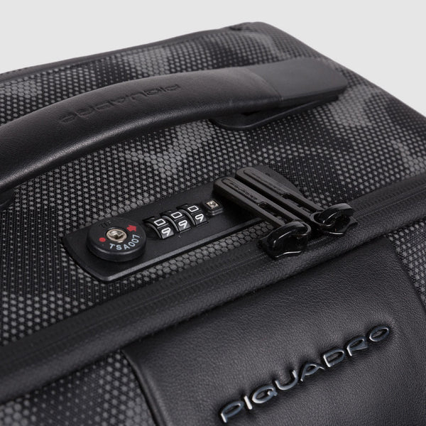 Cabin size laptop trolley backpack 15,6"