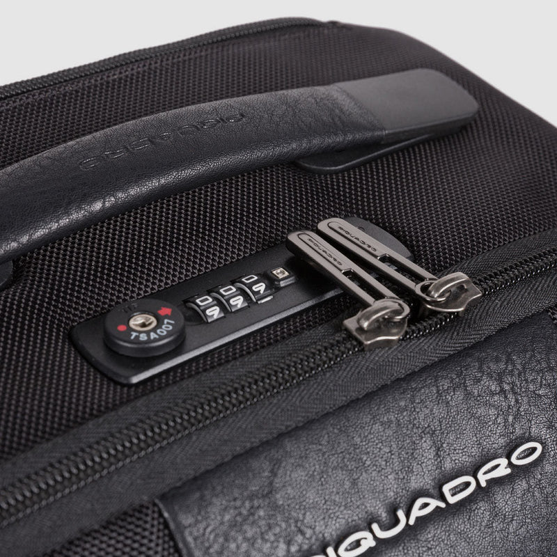 Cabin size laptop trolley backpack 15,6"