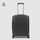 Cabin size, expandable hardside spinner