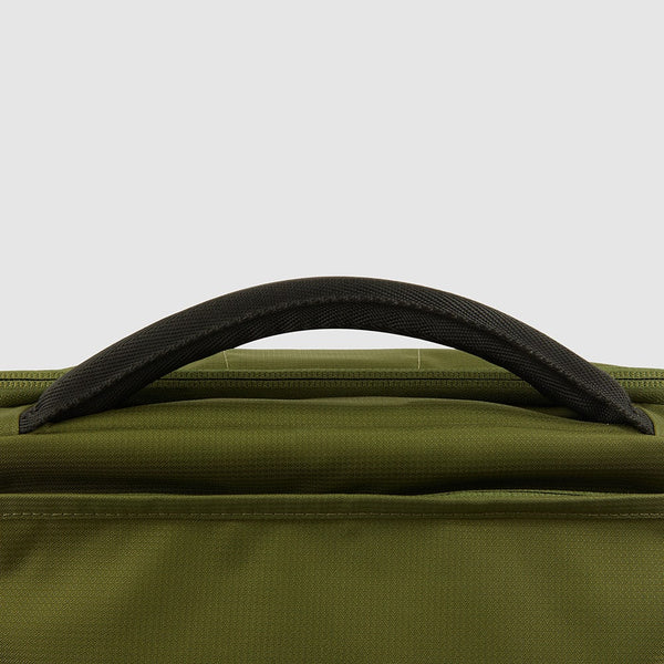 Convertible backpack duffel bag in recycled fabric