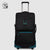 Modular wheeled duffel in recycled fabric