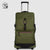 Modular wheeled duffel in recycled fabric