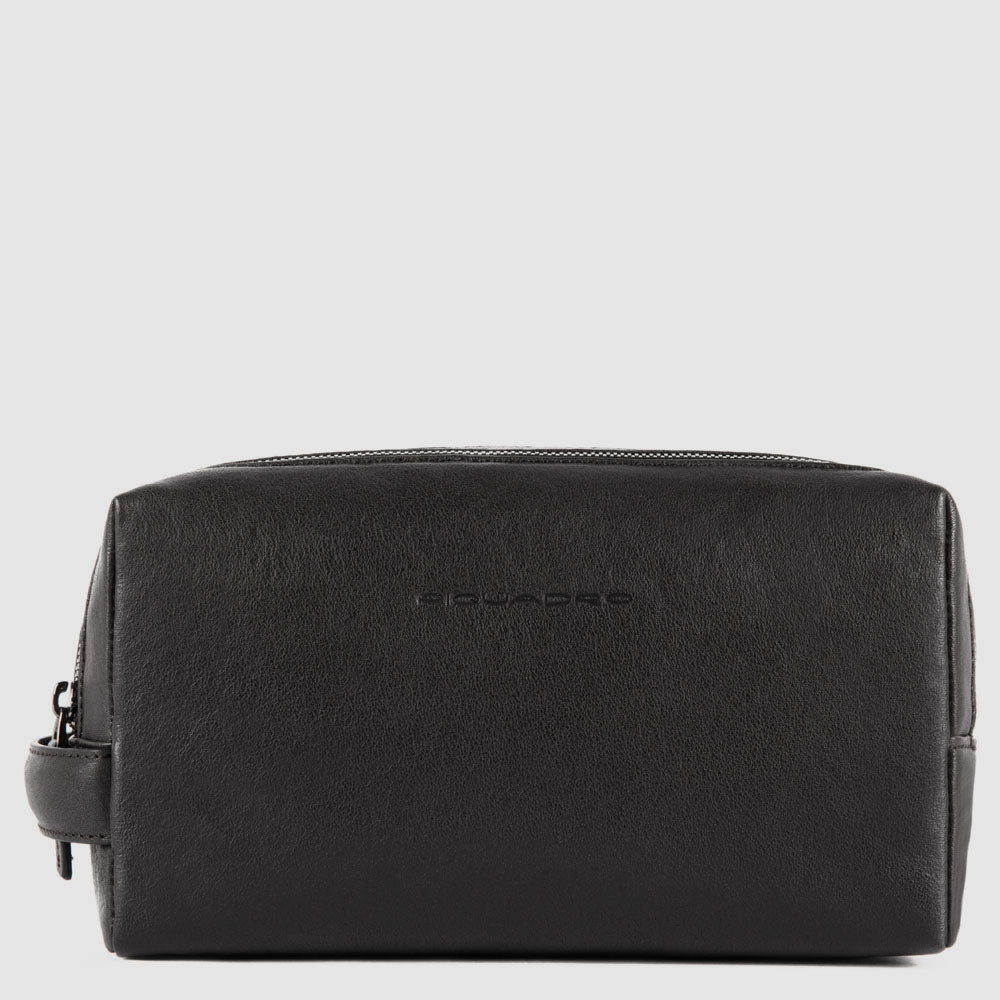 Toiletry bag with two dividers