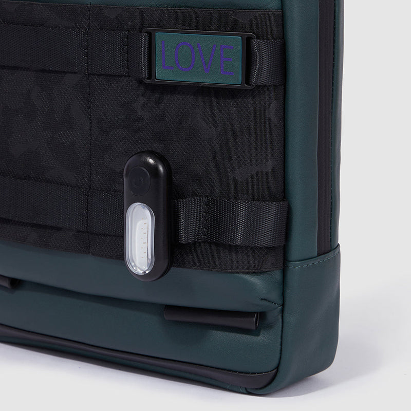 Personalizable, modular iPad® crossbody bag