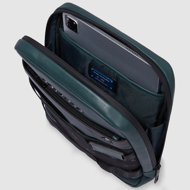 Personalizable, modular iPad® crossbody bag