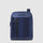 iPad® crossbody bag in recycled fabric and leather