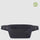 Waist bag in recycled fabric and leather