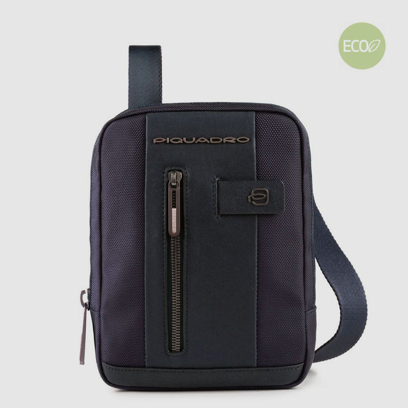 iPad®mini pocket crossbody bag in recycled fabric