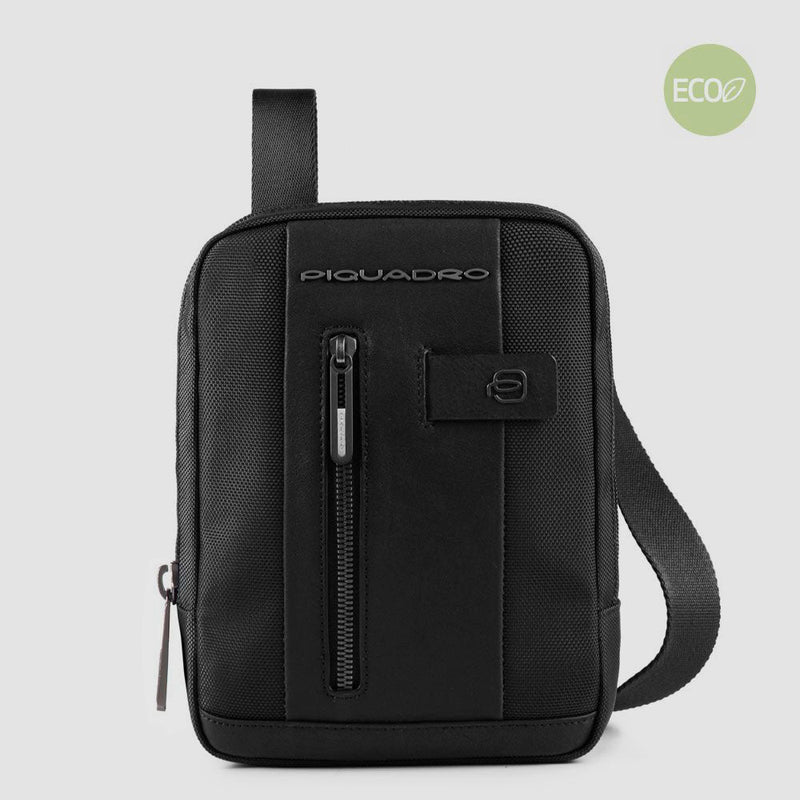 iPad®mini pocket crossbody bag in recycled fabric