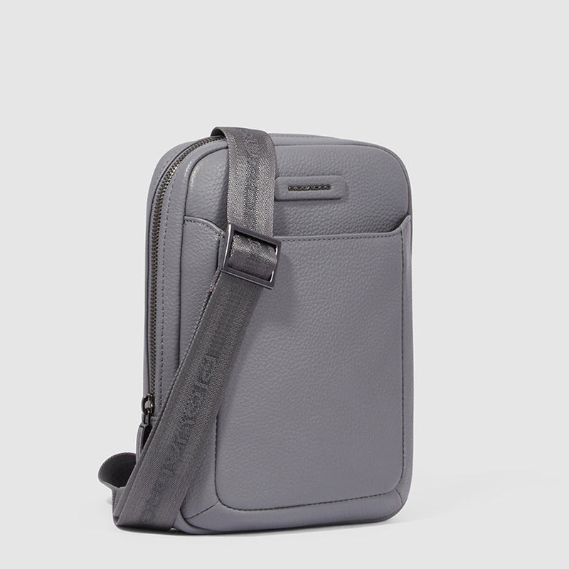 Pocket crossbody bag with iPad®mini compartment