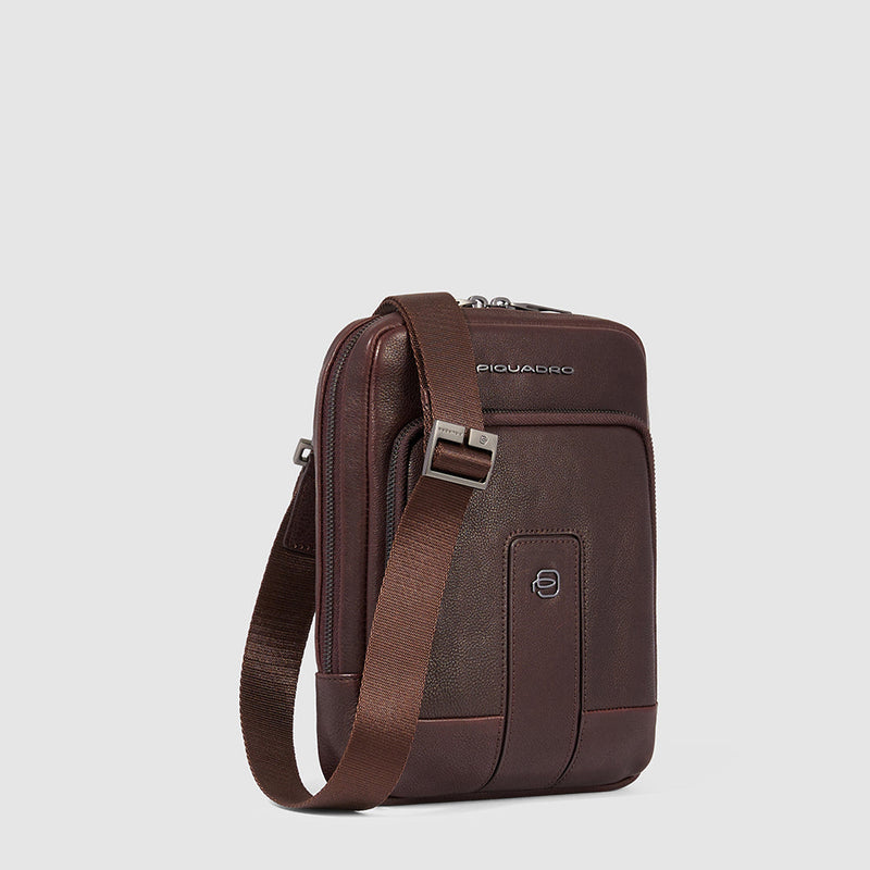 Pocket crossbody bag with iPad®mini compartment