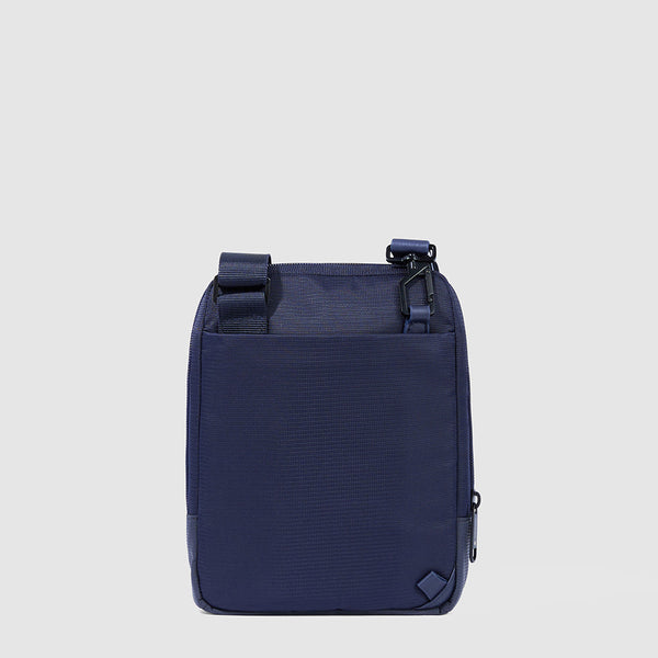 iPad®mini pocket crossbody bag in recycled fabric