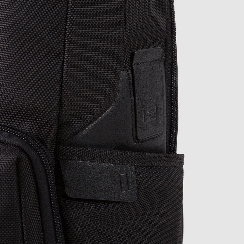 Laptop 14" and iPad® backpack in recycled fabric