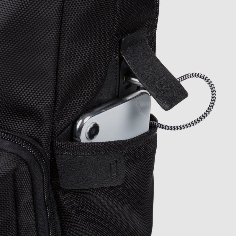 Laptop 14" and iPad® backpack in recycled fabric