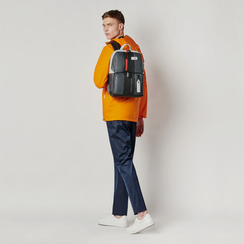 Customizable computer backpack with iPad® compartm