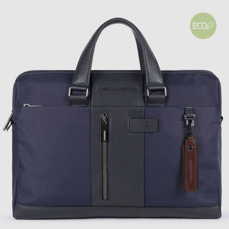Laptop bag 15,6" in recycled fabric