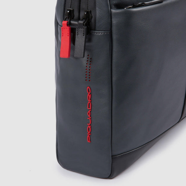 Computer portfolio briefcase with iPad® compartmen