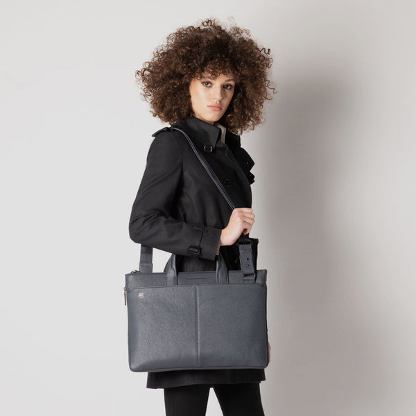 Expandable, slim computer bag 15"