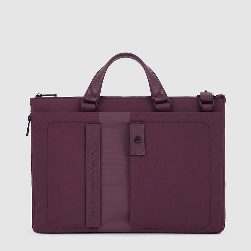 Expandable, slim computer bag 15"