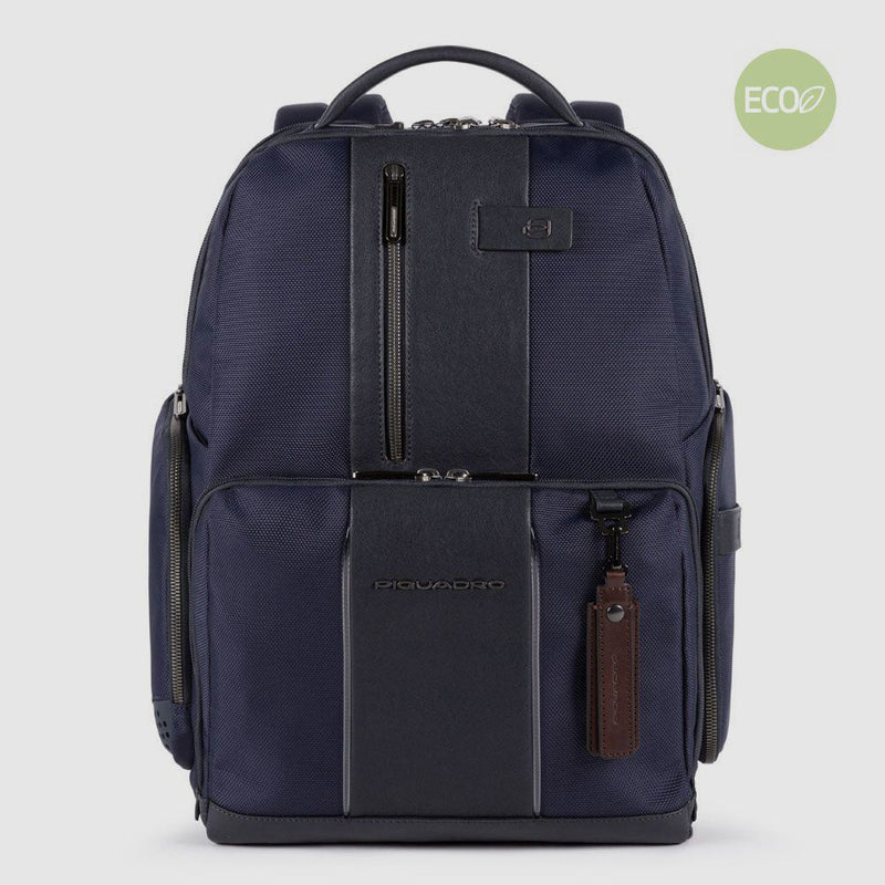 PC and iPad backpack in recycled fabric with CONNE