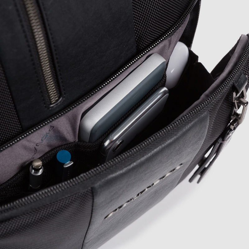 PC and iPad backpack in recycled fabric with CONNE