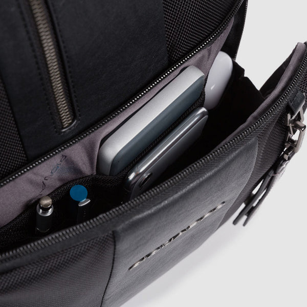 PC and iPad backpack in recycled fabric with CONNE